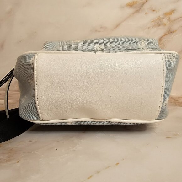 Juicy Couture Blue and White Monogram Backpack - Picture 5 of 6